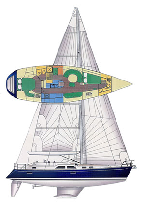 Interior Plan Boat